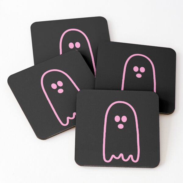 Item preview, light pink ghost - pink halloween designed and sold by Aesthetic Crew.