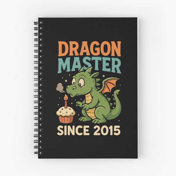 Item preview, Dragon Master Since 2015 10th Birthday Double Digit Legend designed and sold by Blok45.
