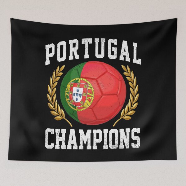 Item preview, SOCCER BALL FLAG CHAMPIONS - PORTUGAL - Fans and Teams for Men and Women T-shirt designed and sold by wallsandpatts.