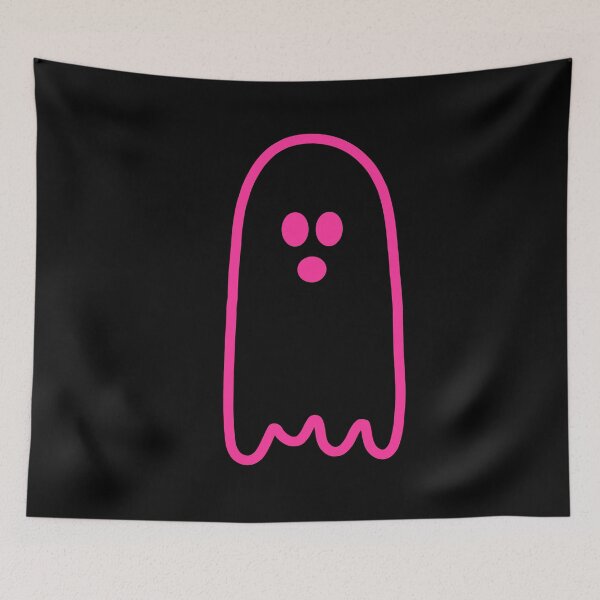 Item preview, preppy pink ghost - pink halloween designed and sold by Aesthetic Crew.