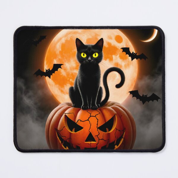 Item preview, Witch Cat and Pumpkin Glow designed and sold by SBEE-jirapha.