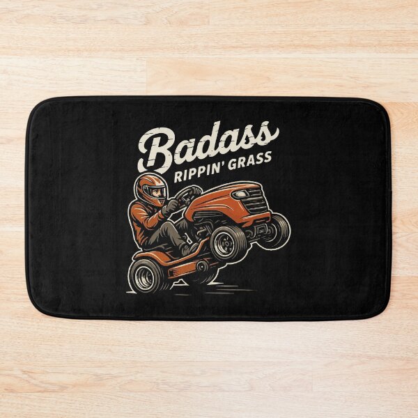 Item preview, Racing Mower - Rippin' Grass - Lawn Mower Racing designed and sold by RaceDayRags.