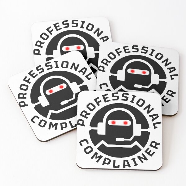 Item preview, Professional Complainer B&W 2 Logo 1 designed and sold by koolzeeart.