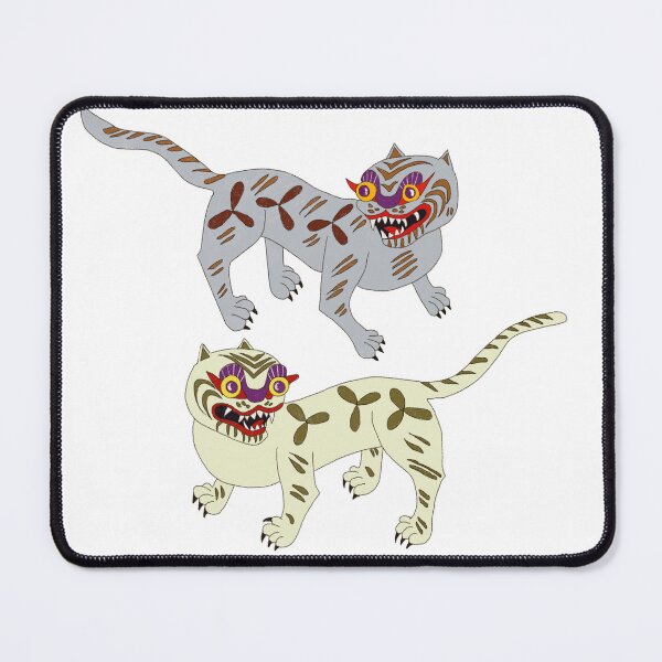 Item preview, Korean Folk Art Tiger – Minhwa Inspired Illustration designed and sold by Yoma-iknow.
