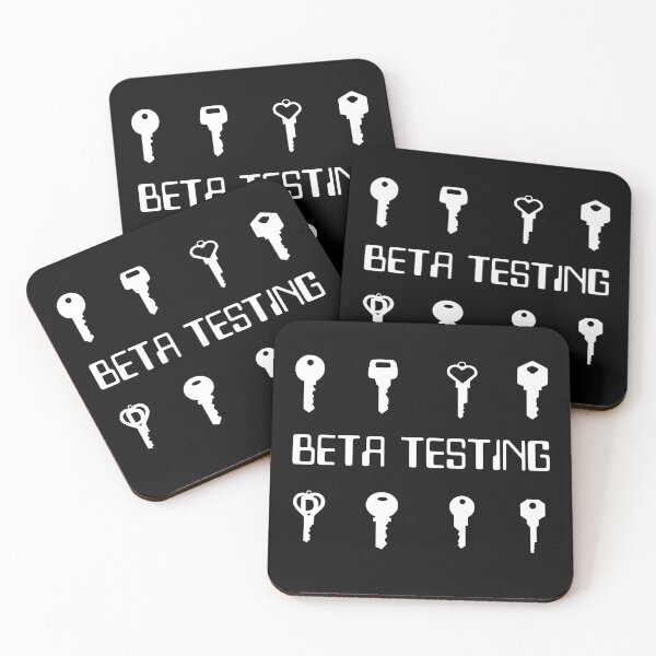 Item preview, Beta Testing - White designed and sold by SemiDiscreetFLR.