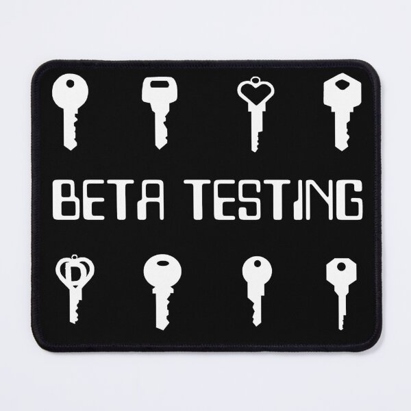 Item preview, Beta Testing - White designed and sold by SemiDiscreetFLR.
