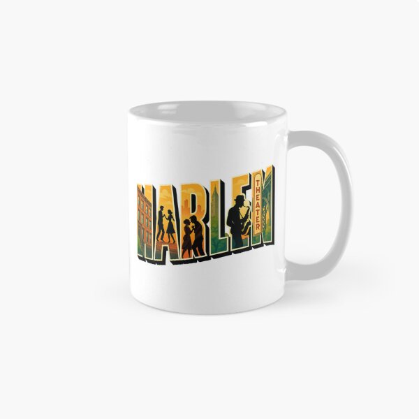 Item preview, Harlem, New York City -- Vintage Jazz & Cityscape designed and sold by Myra365Art.