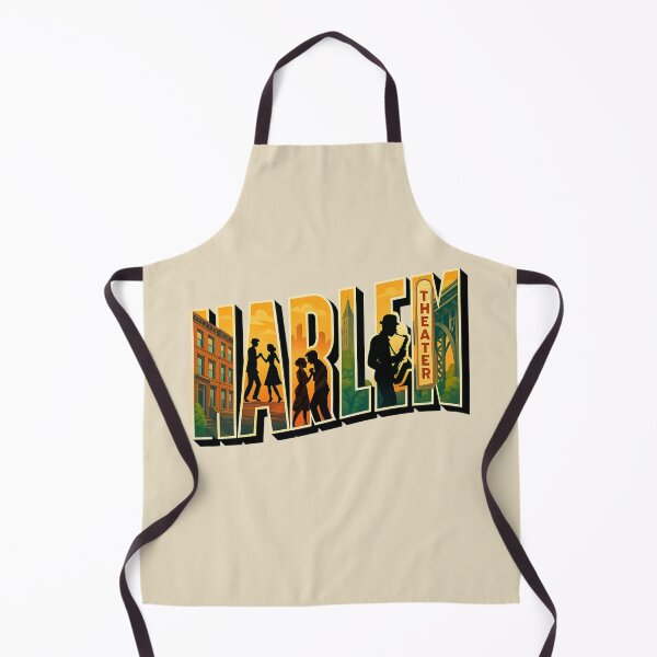 Item preview, Harlem, New York City -- Vintage Jazz & Cityscape designed and sold by Myra365Art.