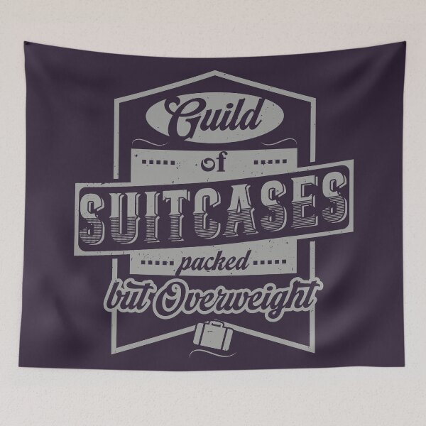 Item preview, Guild of Suitcases Packed but Overweight designed and sold by Milena R..
