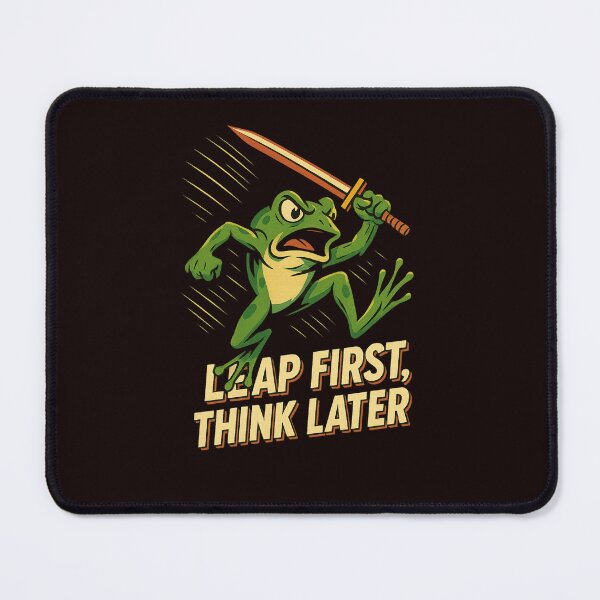 Item preview, Leap First, Think Later designed and sold by Tadeusz1.