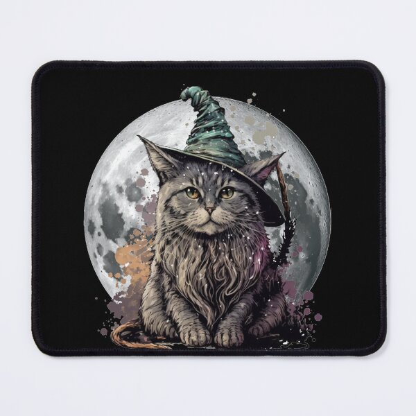 Item preview, Witch Cat / Halloween Cat designed and sold by TheEndDesign.