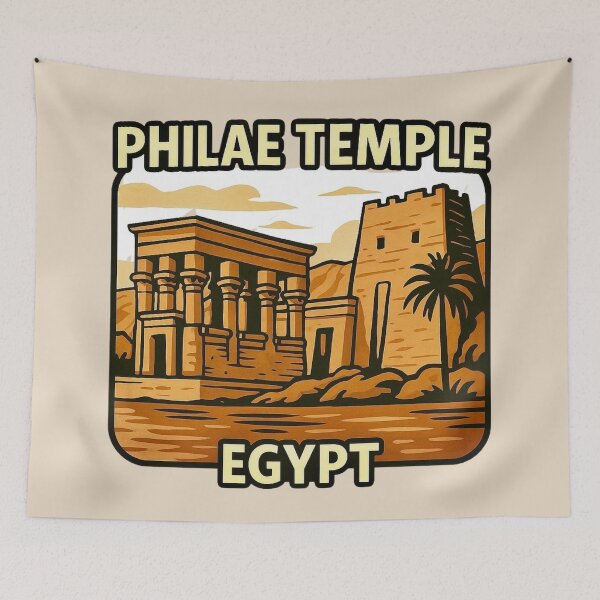 Item preview, Philae Temple - Egypt designed and sold by Myra365Art.