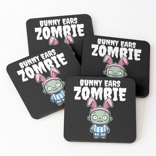 Item preview, BUNNY EARS ZOMBIE - ZOMBIE HALLOWEEN designed and sold by KEF Custom.