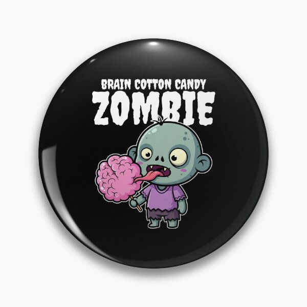 Item preview, BRAIN COTTON CANDY ZOMBIE - ZOMBIE HALLOWEEN designed and sold by KEF Custom.