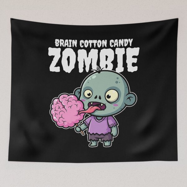 Item preview, BRAIN COTTON CANDY ZOMBIE - ZOMBIE HALLOWEEN designed and sold by KEF Custom.