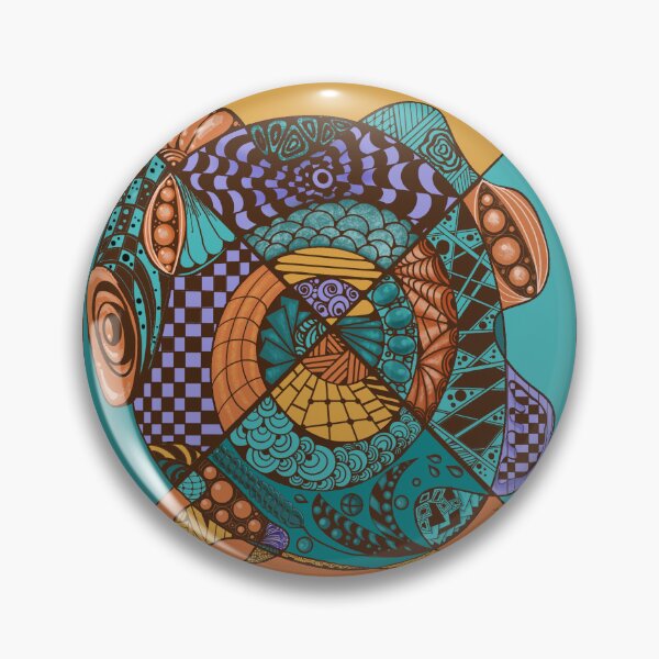 Item preview, Zentagle Abstract Pattern designed and sold by Julia's Print Studio .