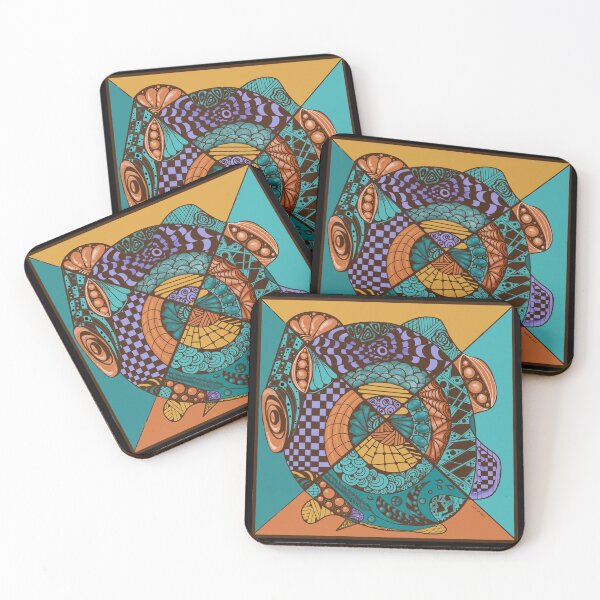 Item preview, Zentagle Abstract Pattern designed and sold by Julia's Print Studio .