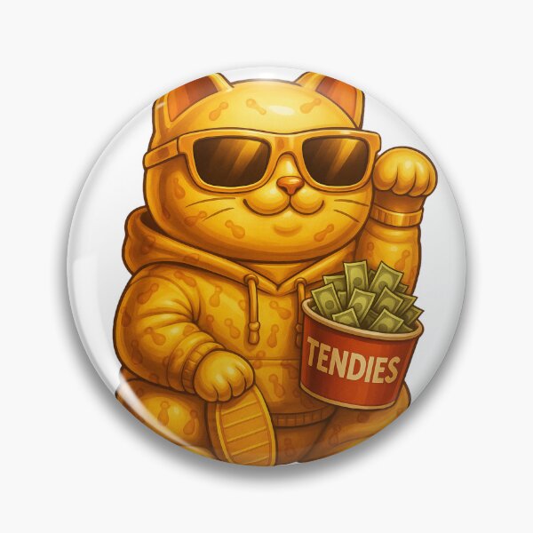 Artikelvorschau, "Tendies" Glückskatze von Joey | Investment Fortune Booster Serie entworfen und verkauft von Lucky Cat By Joey.