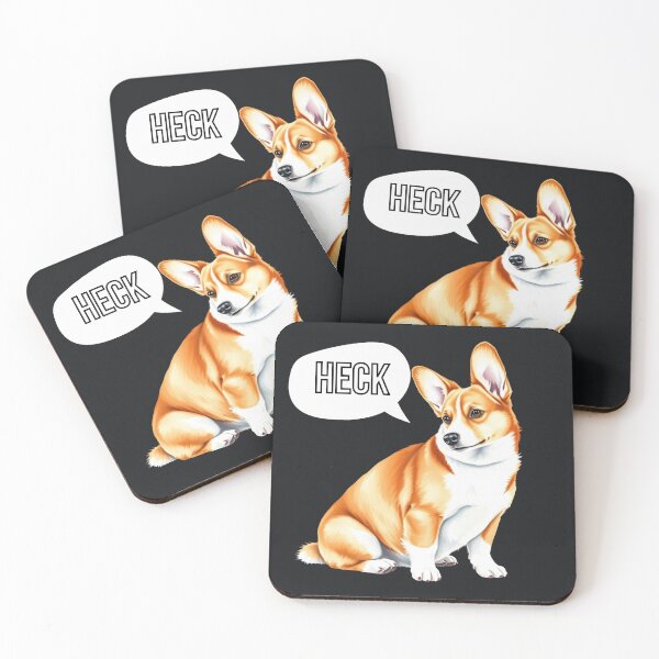 Item preview, Heck-Saying Corgi Art designed and sold by EllDAV777.