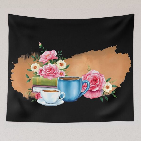 Item preview, Books and Coffee  designed and sold by GraphicsClub.