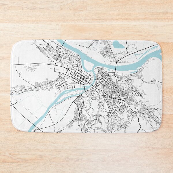 Item preview, Belgrade City Map of Serbia - Circle designed and sold by deMAP.