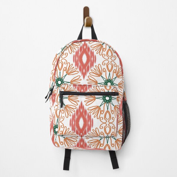 Item preview, Petal Grid: Ikat Reverie thai style fabric pattern seamless designed and sold by MJMiraathita.