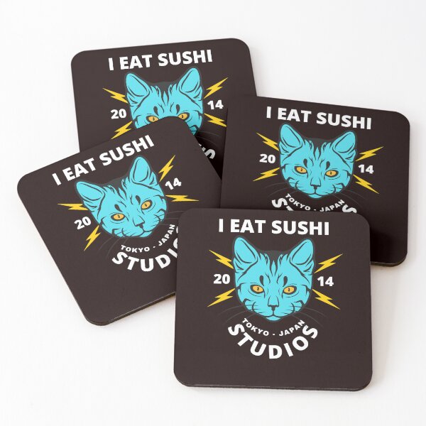 Item preview, Kitty loves sushi wow designed and sold by Vivid Mischief.