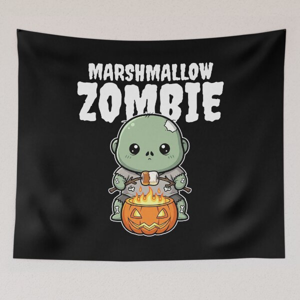 Item preview, MARSHMALLOW ZOMBIE - ZOMBIE HALLOWEEN designed and sold by KEF Custom.