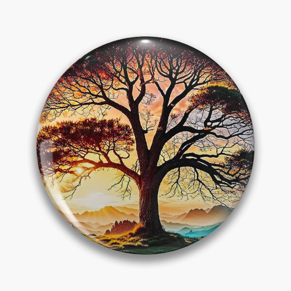 Item preview, The lonely watchman in the sunset designed and sold by PixelParadies.