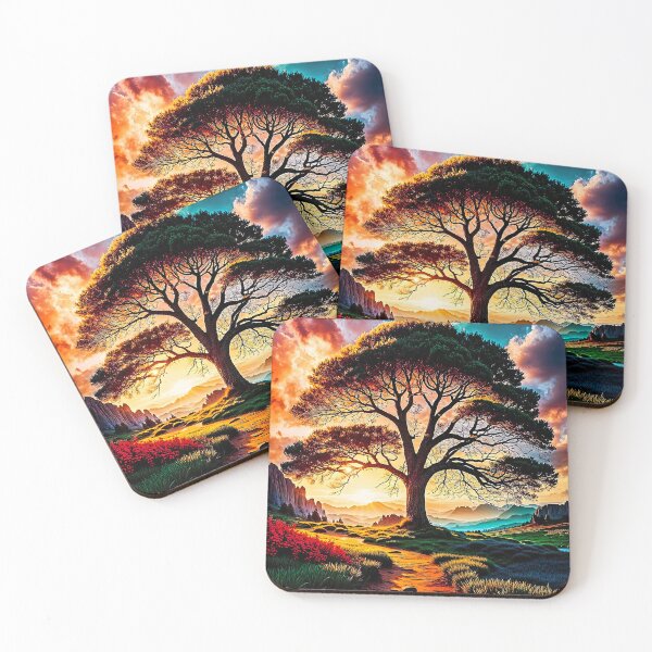Item preview, The lonely watchman in the sunset designed and sold by PixelParadies.