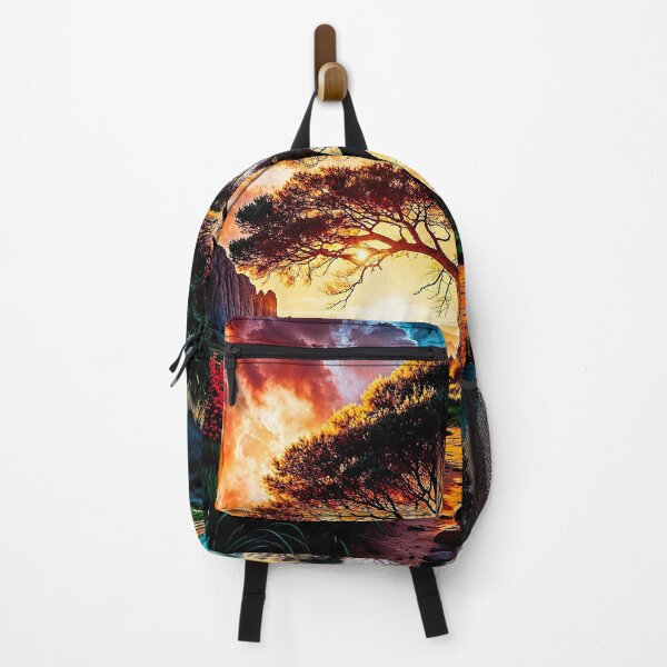 Item preview, The lonely watchman in the sunset designed and sold by PixelParadies.