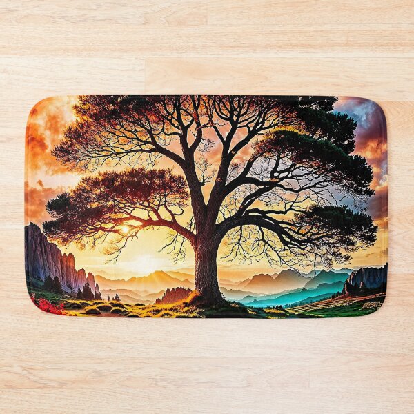 Item preview, The lonely watchman in the sunset designed and sold by PixelParadies.