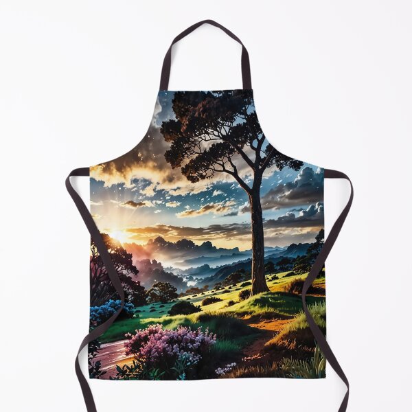 Item preview, Sunrise in the mysterious valley designed and sold by PixelParadies.