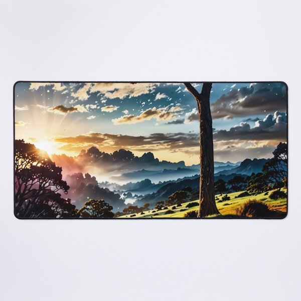 Item preview, Sunrise in the mysterious valley designed and sold by PixelParadies.