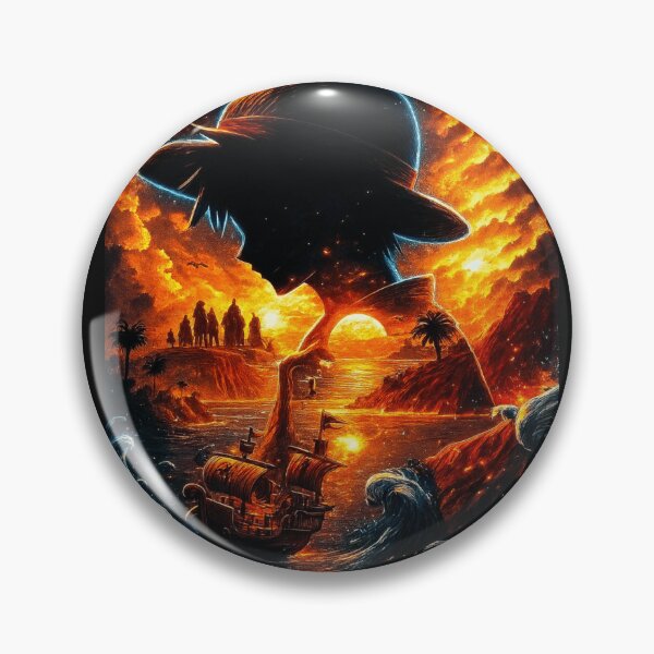 Item preview, Straw Hat Pirate Sunset - Adventure at Sea designed and sold by PixelStorage.