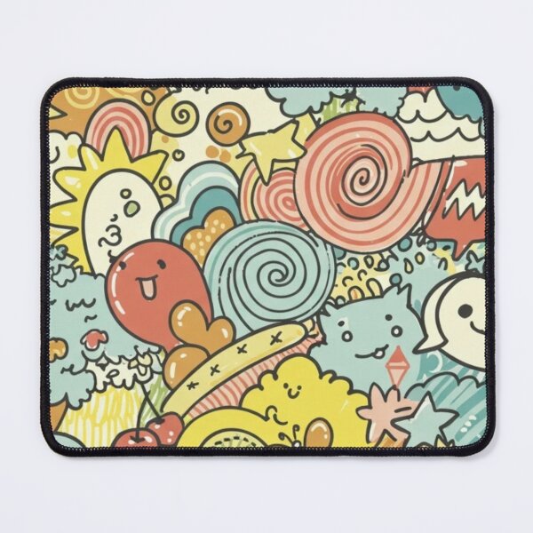 Item preview, whimsical cartoon suns, stars, and abstract shapes classic pillow cover designed and sold by anandsiva2703.