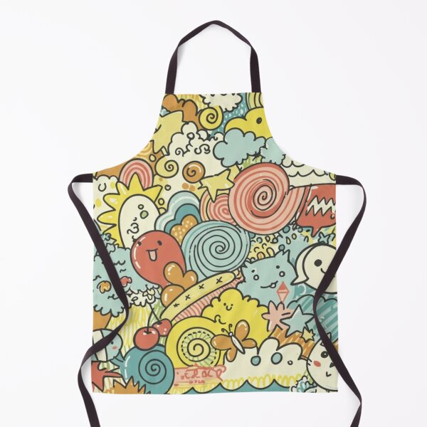 Item preview,  whimsical cartoon suns, stars, and abstract shapes classic pillow cover  designed and sold by anandsiva2703.