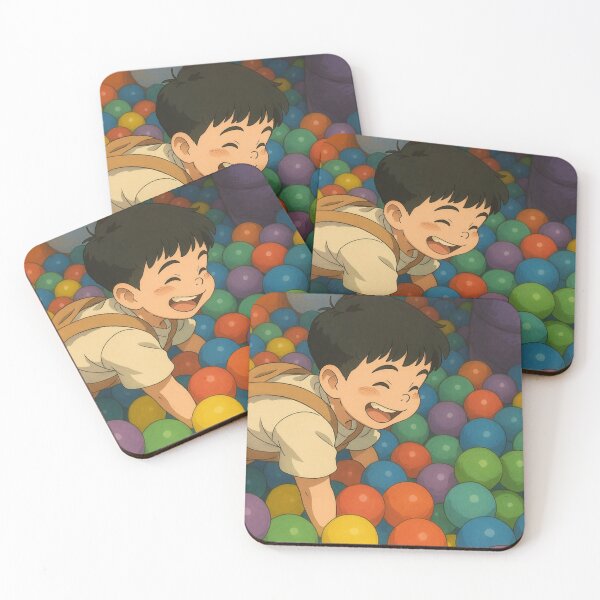Item preview, Joyful Child in Colorful Ball Pit designed and sold by Gregoriuscity.
