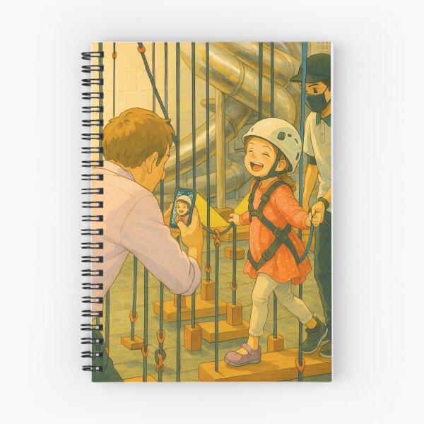 Item preview, Child's First Adventure on Rope Bridge designed and sold by Gregoriuscity.