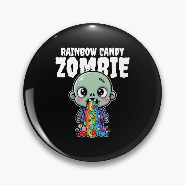 Item preview, RAINBOW CANDY ZOMBIE - ZOMBIE HALLOWEEN designed and sold by KEF Custom.