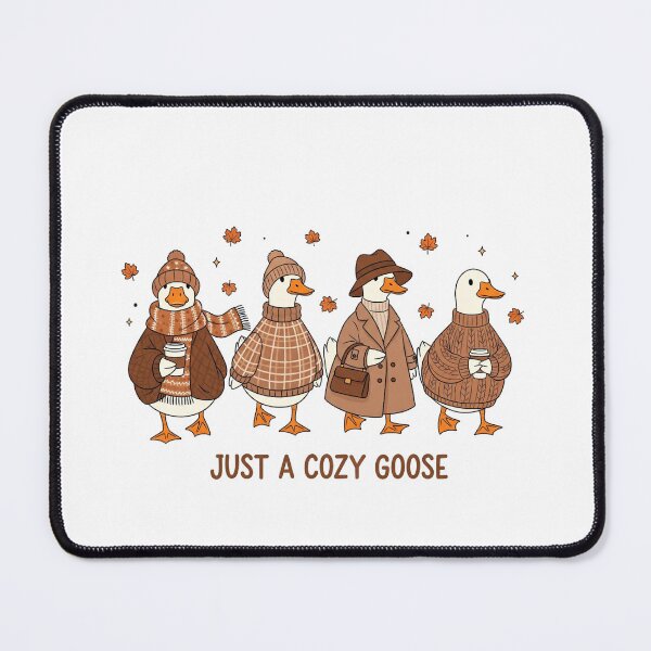 Item preview, Just A Cozy Goose, Autumn Goose, Just a Cozy Goose Shirt, Fall Goose Sweatshirt, Pumpkin Spice Coffee Lover Shirt, Cozy Fall Vibes T-Shirt, Cute Autumn Goose Tee Goose Fall Tee designed and sold by DekoDesignsHub.