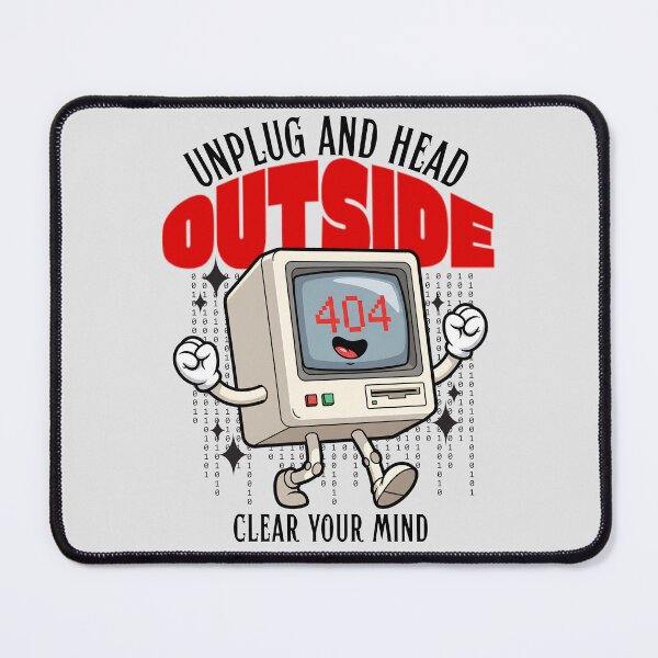 Item preview, Unplug And Head Outside - Clear Your Mind designed and sold by The magic  Yellow bus.