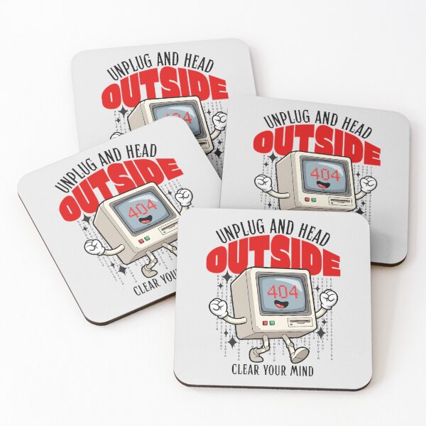 Item preview, Unplug And Head Outside - Clear Your Mind designed and sold by The magic  Yellow bus.