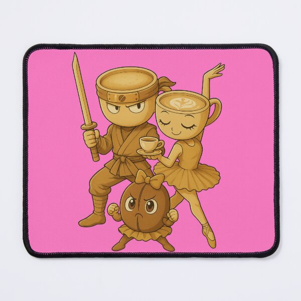 Item preview, Brainrot Cappucino Family - Anime Style MEME Design designed and sold by Echo Of My Soul.