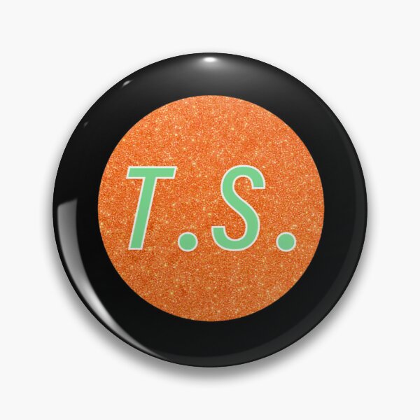 Item preview, Círculo de purpurina naranja TS Tay designed and sold by calypso-designs.