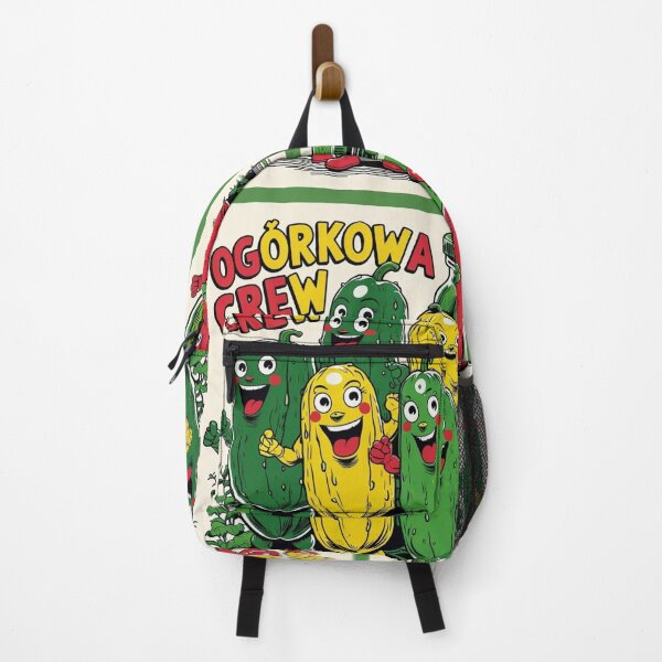 Item preview, Ogórkowa Crew – Funny Pickle Cartoon Characters Art designed and sold by dotitoko.