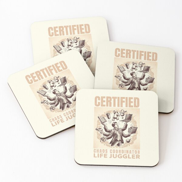 Item preview, Rustic Sepia Scene of a Chaotic Figure with Laptop, Keys, and Baby Bottle designed and sold by SplashTastic.