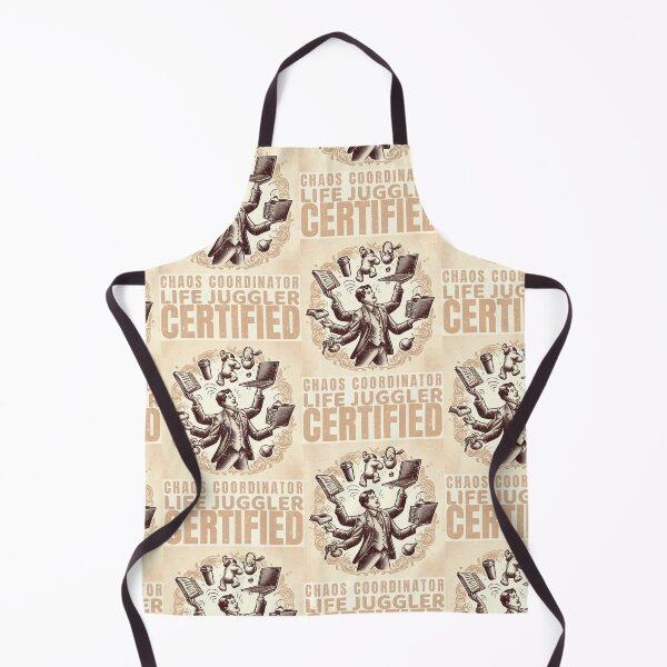 Item preview, Rustic Sepia Scene of a Chaotic Figure with Laptop, Keys, and Baby Bottle designed and sold by SplashTastic.