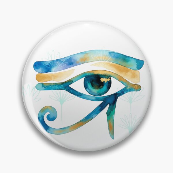 Item preview, Eye of Horus Watercolor | Sacred Egyptian Protection Symbol designed and sold by Eye Of Horus.