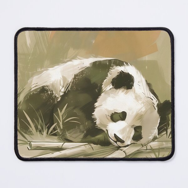 Item preview, Sleeping Panda Cub – Peaceful Bamboo Rest designed and sold by WabiSabiSjak.